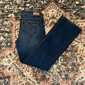 Womens Levis Jeans Low Boot Cut 545